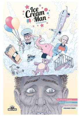 ICEA CREAM MAN 5, de W MAXWELL PRINCE | portada del libro