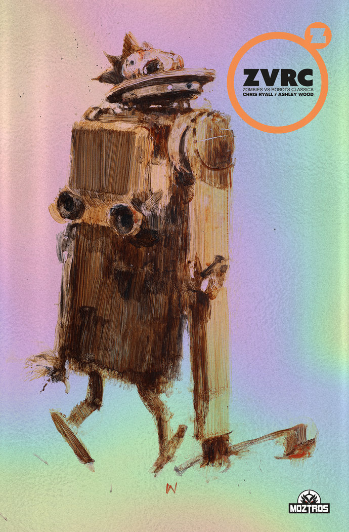 ZOMBIES VS ROBOTS CLASSICS EDICION METAL, de CHRIS RYALL | portada del libro