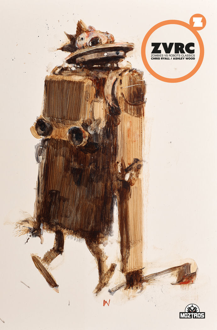 ZOMBIES VS ROBOTS CLASSICS EDICION ESTANDAR, de CHRIS RYALL | portada del libro