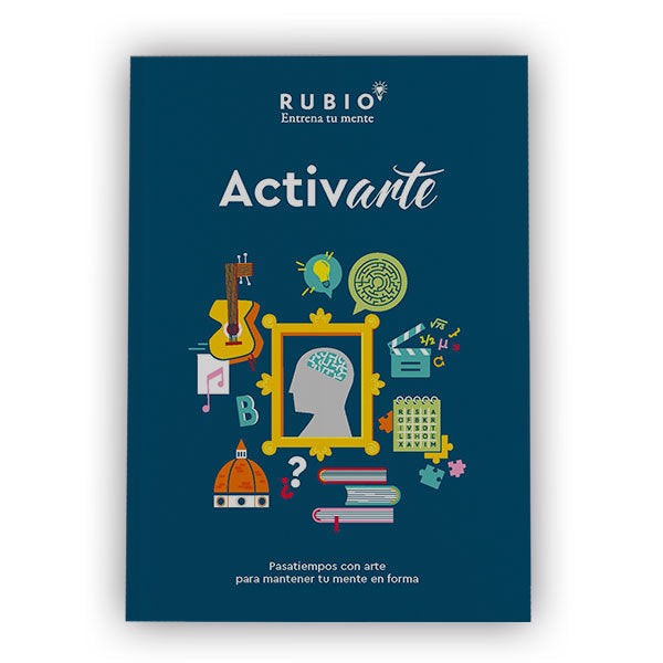 ActivARTE. Pasatiempos con arte para mantener tu mente en forma (vol. I) | portada del libro