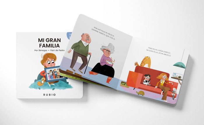 MI GRAN FAMILIA, de BENEGAS, MAR | portada del libro