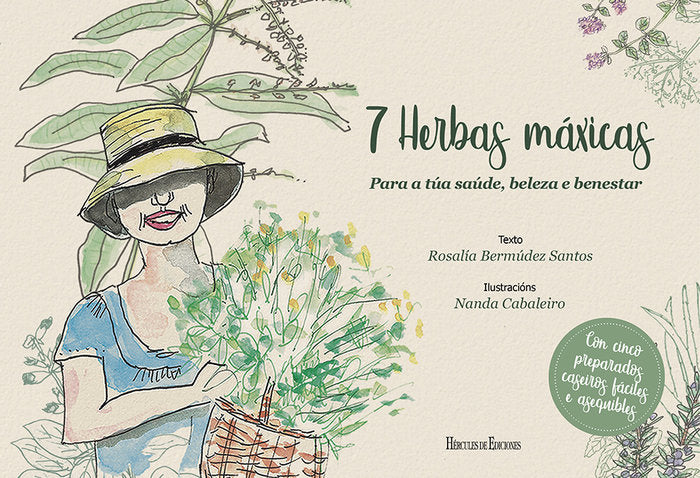 7 Herbas máxicas, de Bermúdez, Rosalia | portada del libro