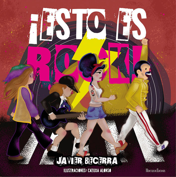 Esto es rock, de Becerra, Javier | portada del libro