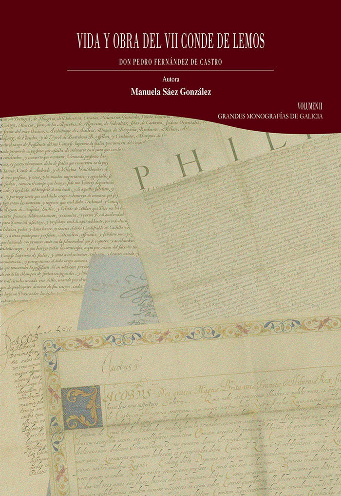 Vida y obra del VII conde de Lemos,Don Pedro Fdez. de Castro, de Sáez González, Manuela | portada del libro