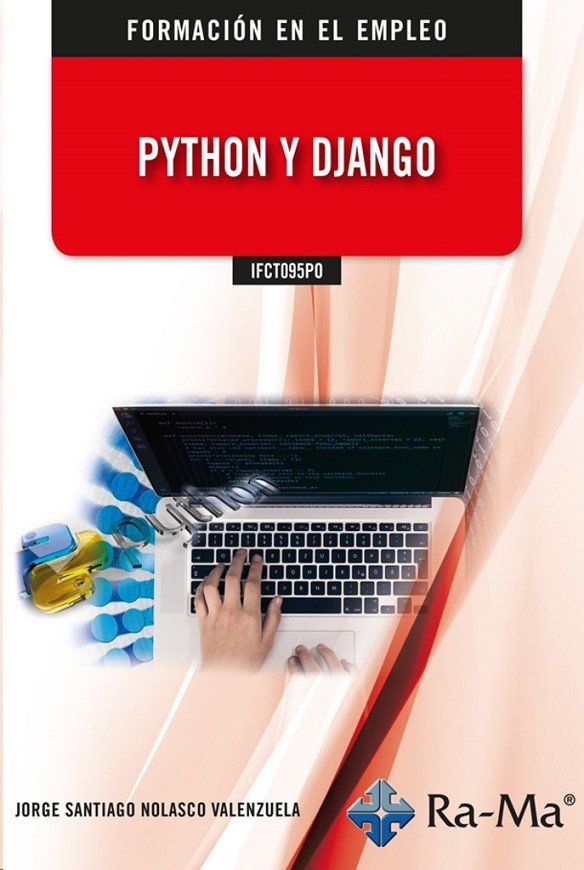 PYTHON Y DJANGO, de JORGE SANTIAGO VALENZUELA | portada del libro