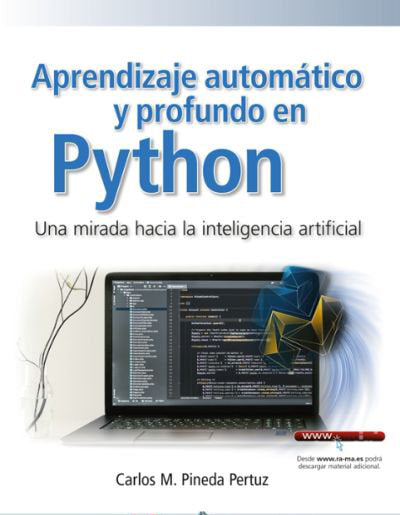 APRENDIZAJE AUTOMATICO Y PROFUNDO EN PYTHON, de PINEDA PERTU | portada del libro