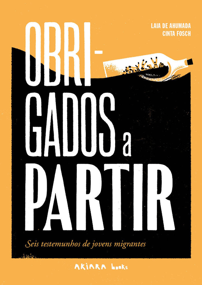 Obrigados a partir, de DE AHUMADA, LAIA | portada del libro