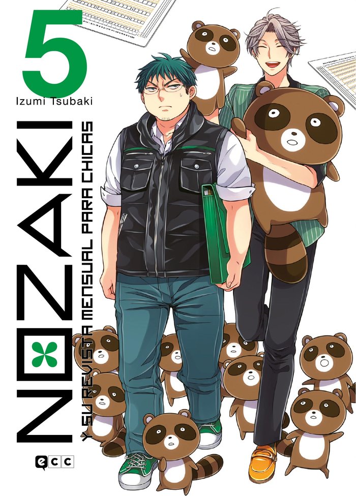 NOZAKI Y SU REVISTA MENSUAL CHICAS 5, de TSUBAKI, IZUMI | portada del libro