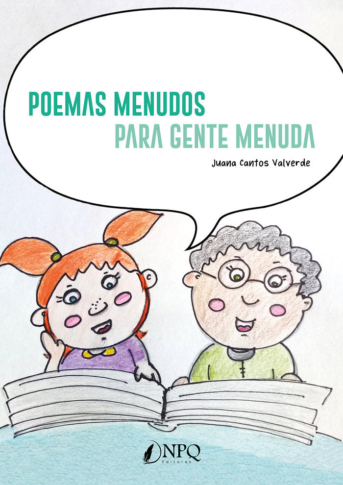 POEMAS MENUDOS PARA GENTE MENUDA, de CANTOS VALVERDES | portada del libro