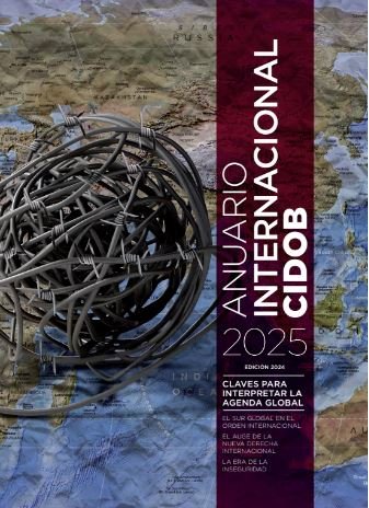 ANUARIO INTERNACIONAL CIDOB 2025 EDICION 2024 | portada del libro