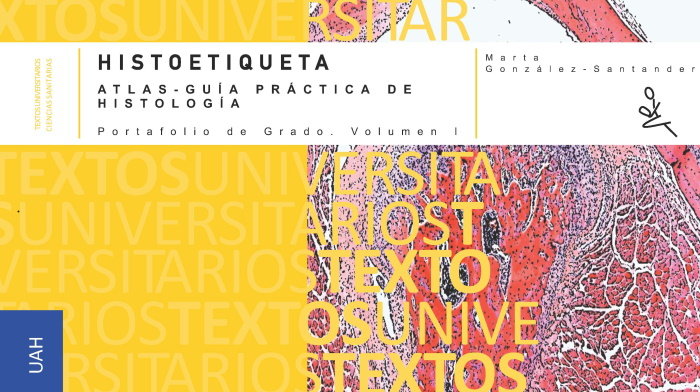HISTOETIQUETA ATLAS GUIA PRACTICA DE HISTOLOGIA, de MARTA GONZALEZ-SANTANDER | portada del libro