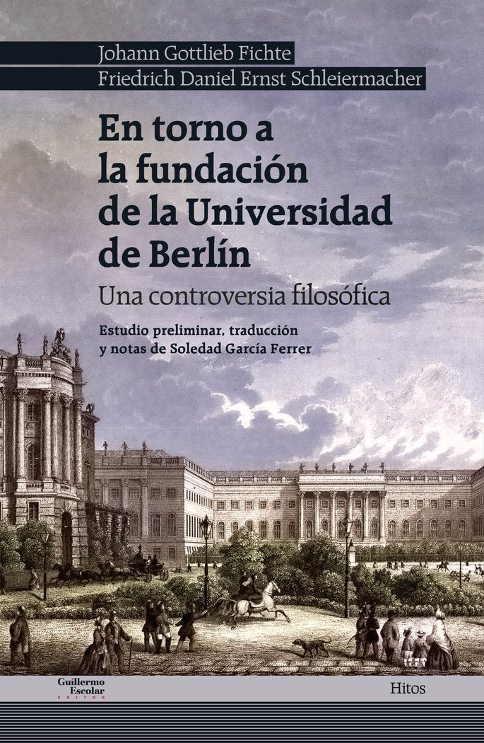 EN TORNO A LA FUNDACION DE LA UNIVERSIDAD DE BERLIN, de FICHTE, JOHANN GOTTLIEB | portada del libro