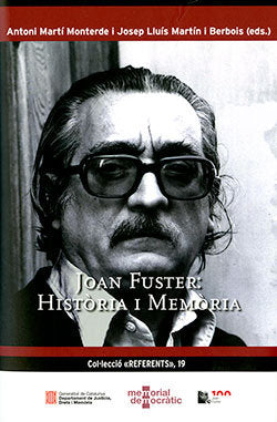 JOAN FUSTER: HISTORIA I MEMORIA | portada del libro