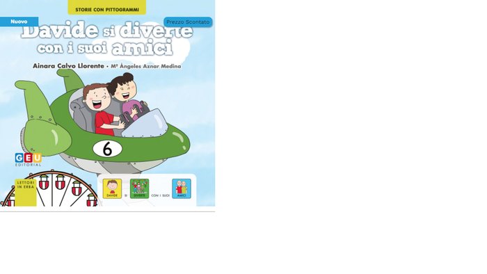 DAVIDE SI DIVERTE CON I SUOI AMICI - CON PITTOGRAMMI, de CALVO LLORENTE, AINARA | portada del libro