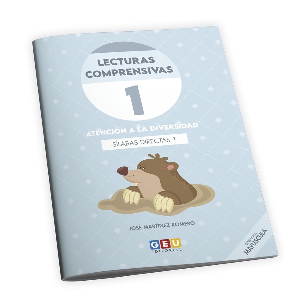 INIC.LECTOES. LECTURAS COMPRENSIVAS 1 MAYUSCULAS | portada del libro