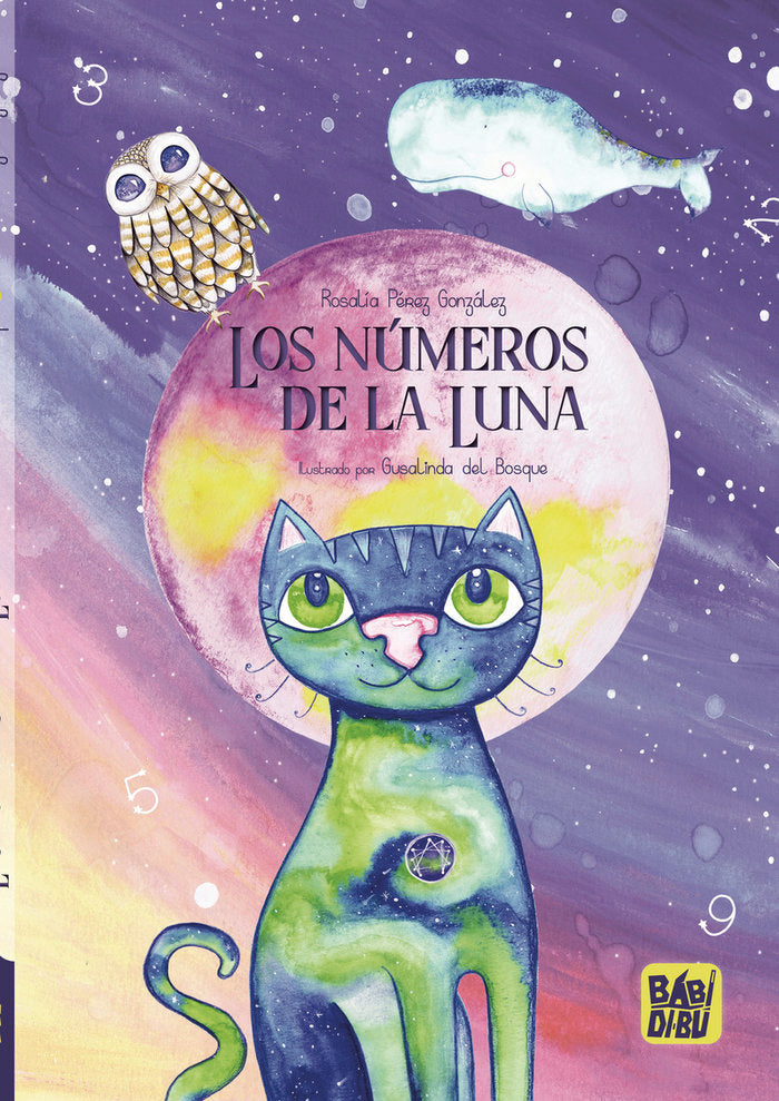 LOS NUMEROS DE LA LUNA, de PEREZ GONZALEZ, ROSALIA | portada del libro