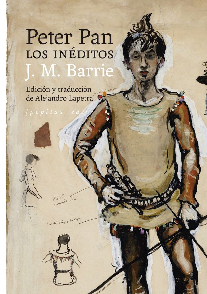 PETER PAN LOS INEDITOS, de J. M. BARRIE | portada del libro