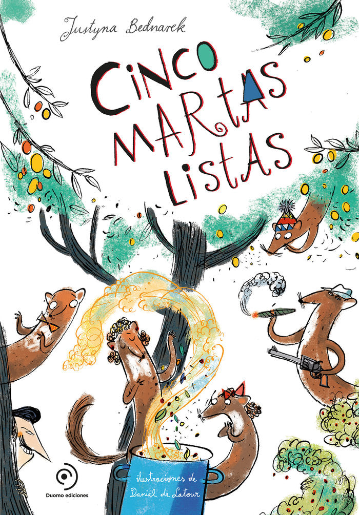 CINCO MUSTELAS BRILLANTES, de BEDNAREK, JUSTYNA | portada del libro