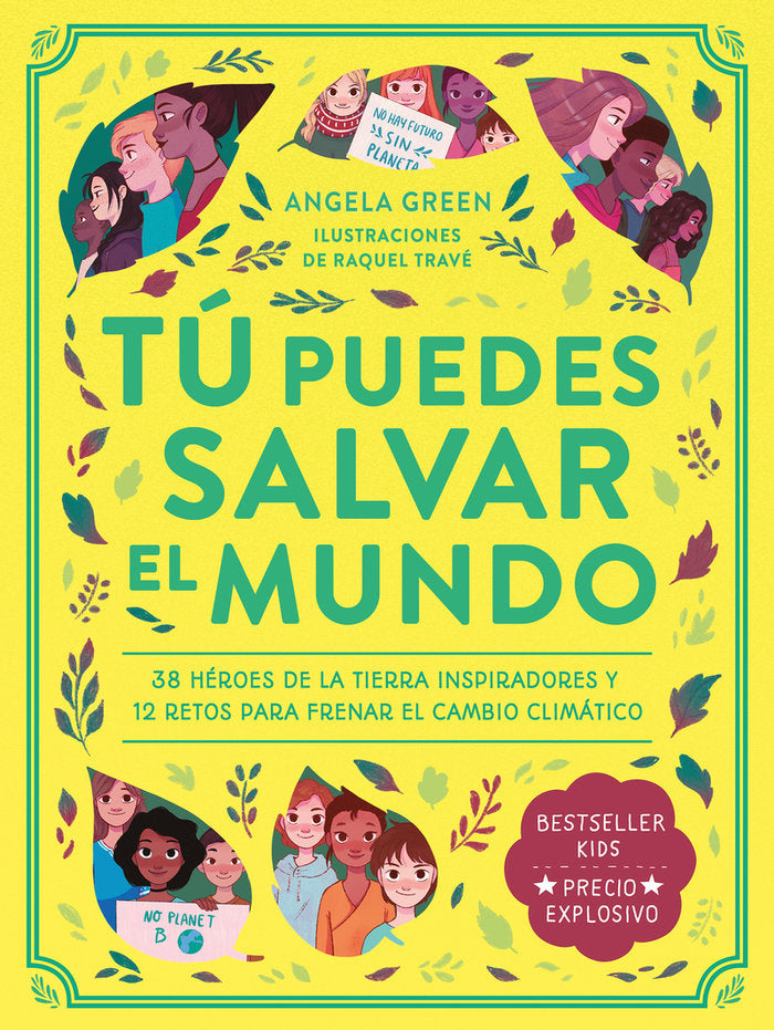 TU PUEDES SALVAR EL MUNDO, de GREEN, ANGELA | portada del libro