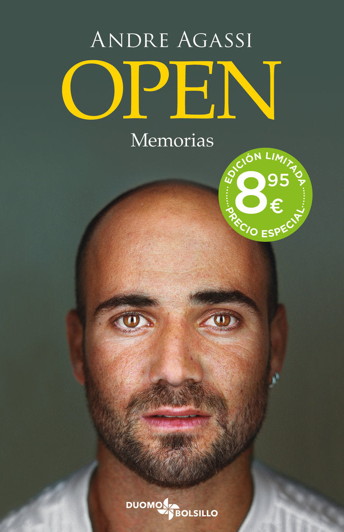OPEN, de AGASSI, ANDRE | portada del libro