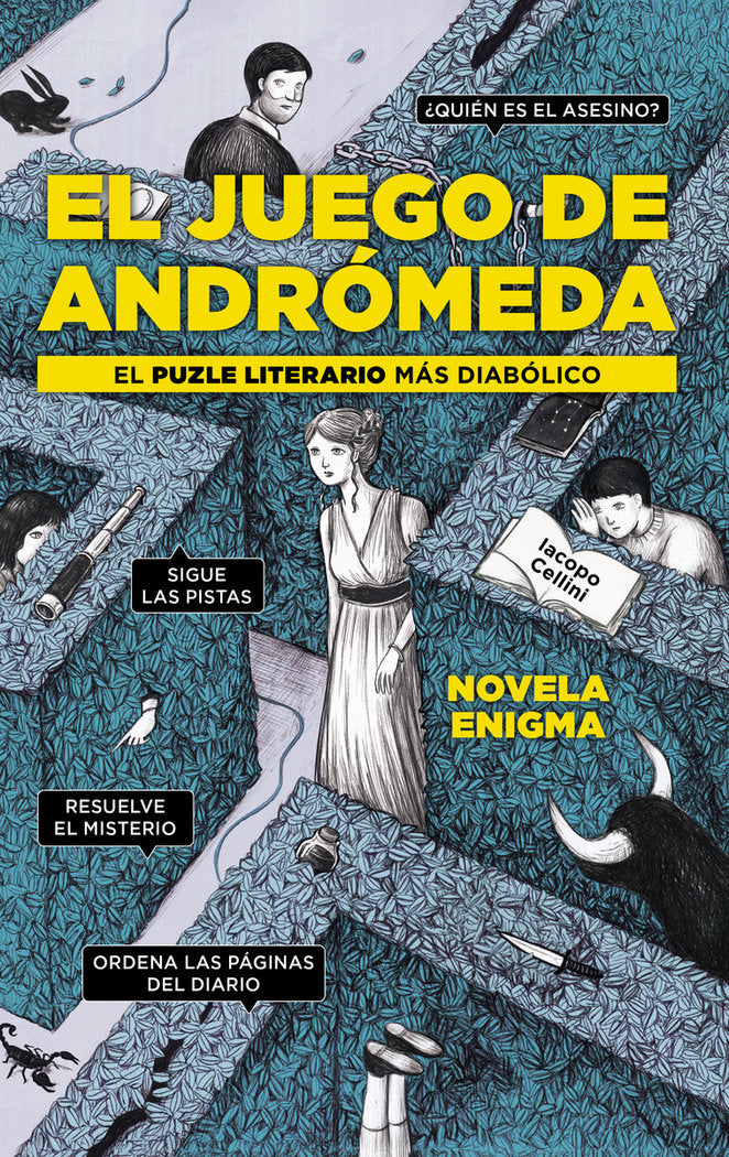 JUEGO DE ANDROMEDA,EL, de CELLINI,IACOPO | portada del libro