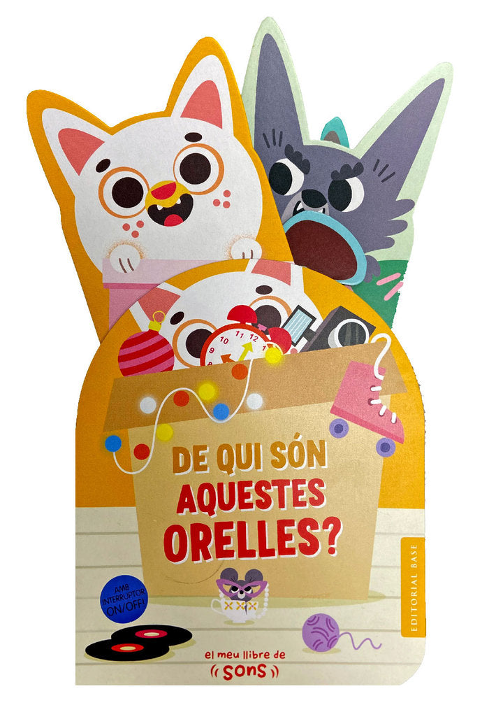 De qui son aquestes orelles?, de FLEURY, MARINE | portada del libro