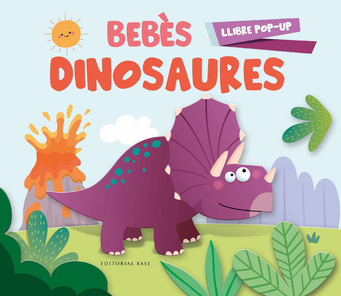 BEBES DINOSAURES POP-UP, de EQUIP EDITORIAL | portada del libro