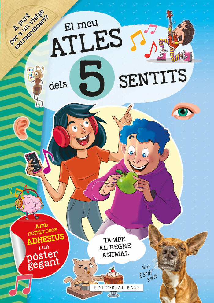 El meu Atles dels 5 Sentits | portada del libro