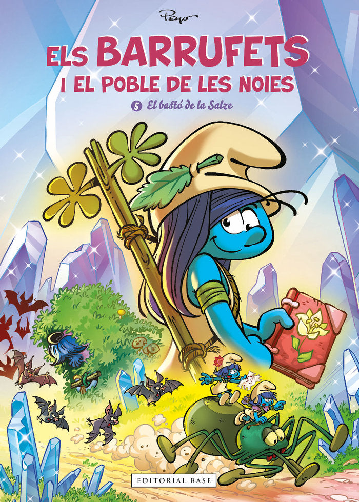 ELS BARRUFETS I EL POBLE DE LES NOIES 5 EL BASTO DE LA SALZ | portada del libro
