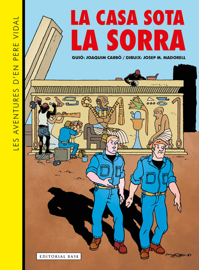 Les aventures d'en Pere Vidal. La casa sota la sorra | portada del libro