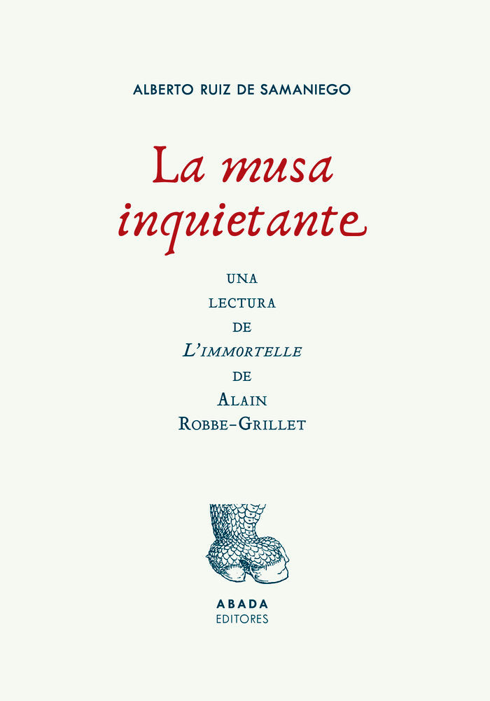LA MUSA INQUIETANTE, de RUIZ DE SAMANIEGO, ALBERTO | portada del libro