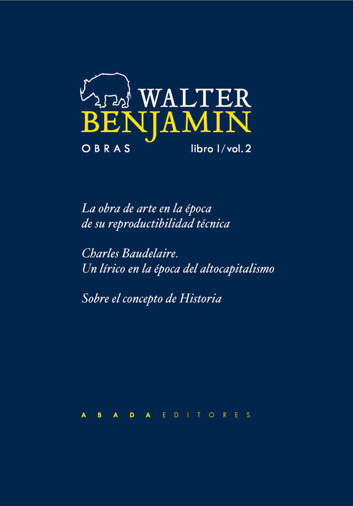 WALTER BENJAMIN OBRAS LIBRO I / VOL. 2, de BENJAMIN, WALTER | portada del libro