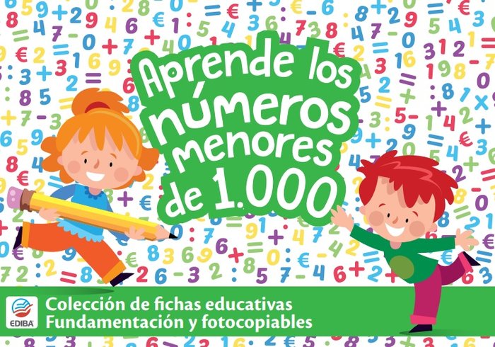 CAJAS EDUCATIVAS. MATEMATICAS: APRENDE LOS NUMEROS, de EDIBA | portada del libro