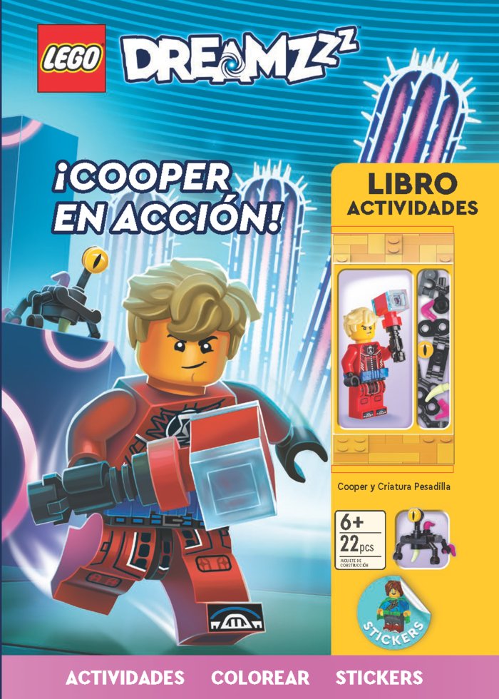 LEGO© DREAM COOPER EN ACCION | portada del libro