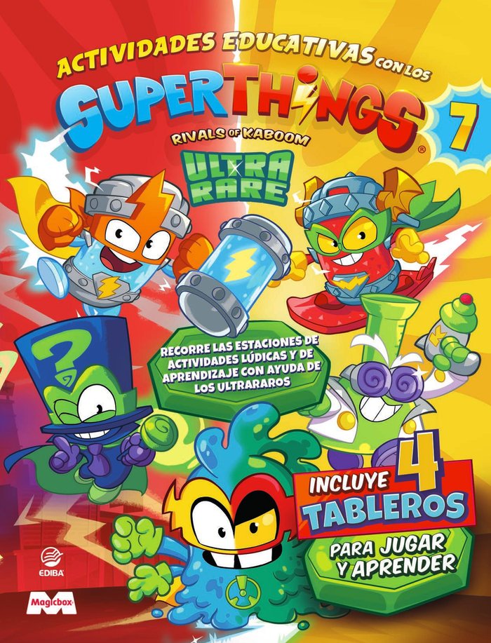 Actividades Educativas con los Superthings - Legends | portada del libro