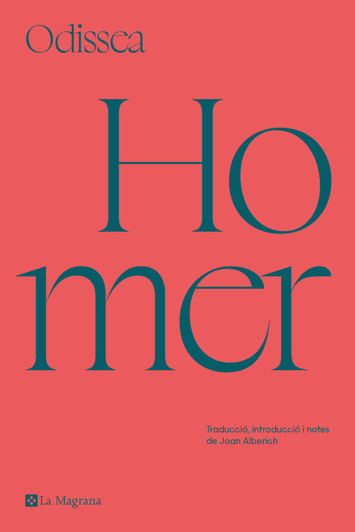 ODISSEA, de HOMER | portada del libro