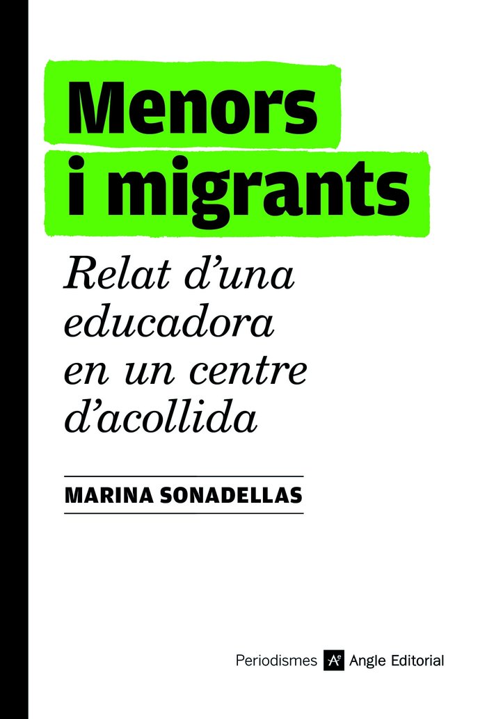 MENORS I MIGRANTS, de SONADELLAS, MARINA | portada del libro