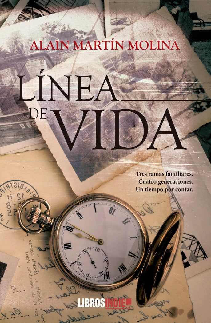 LÍNEA DE VIDA, de MARTÍN MOLINA, ALAIN | portada del libro