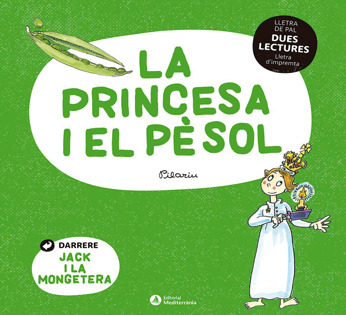 LA PRINCESA I EL PESOL JACK I MONGETERA | portada del libro