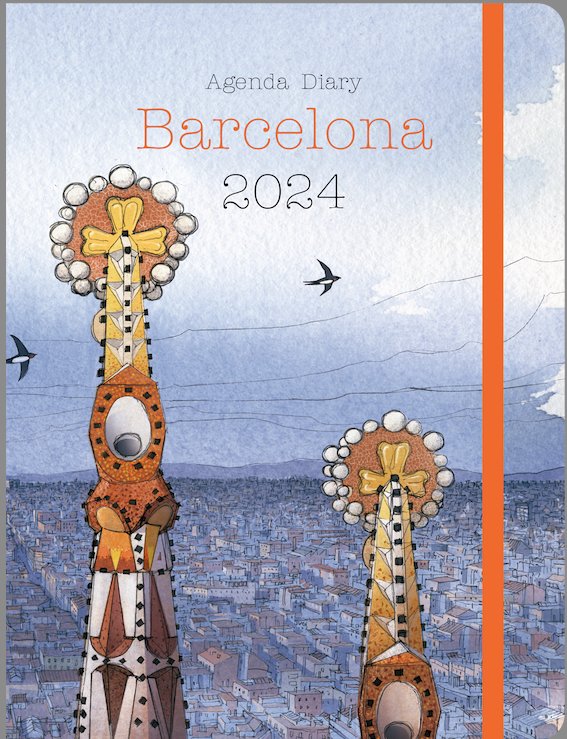 Agenda Barcelona 2024 | portada del libro