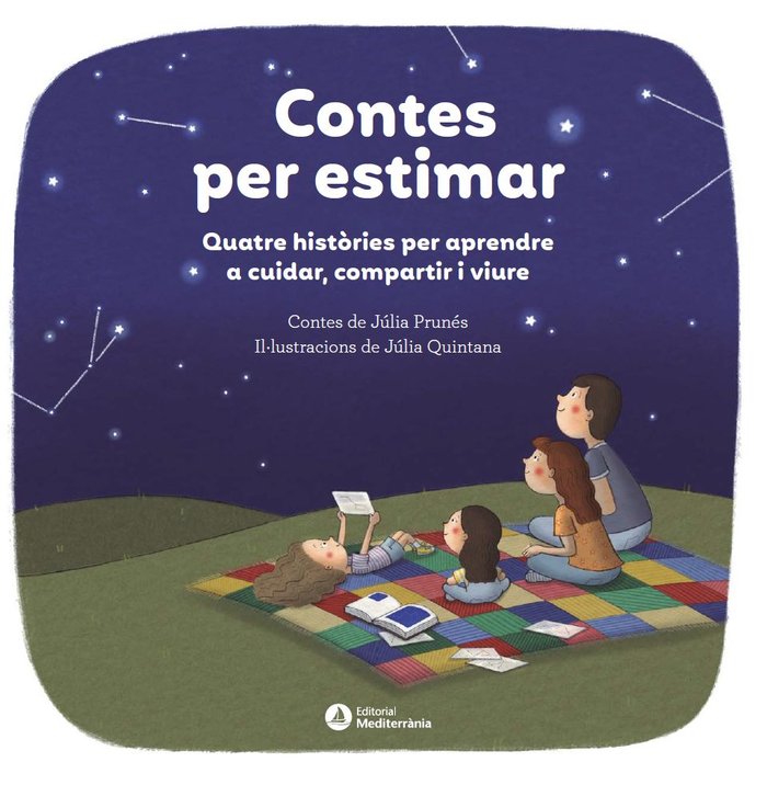CONTES PER ESTIMAR QUATRE CONTES APRENDR, de PRUNES | portada del libro