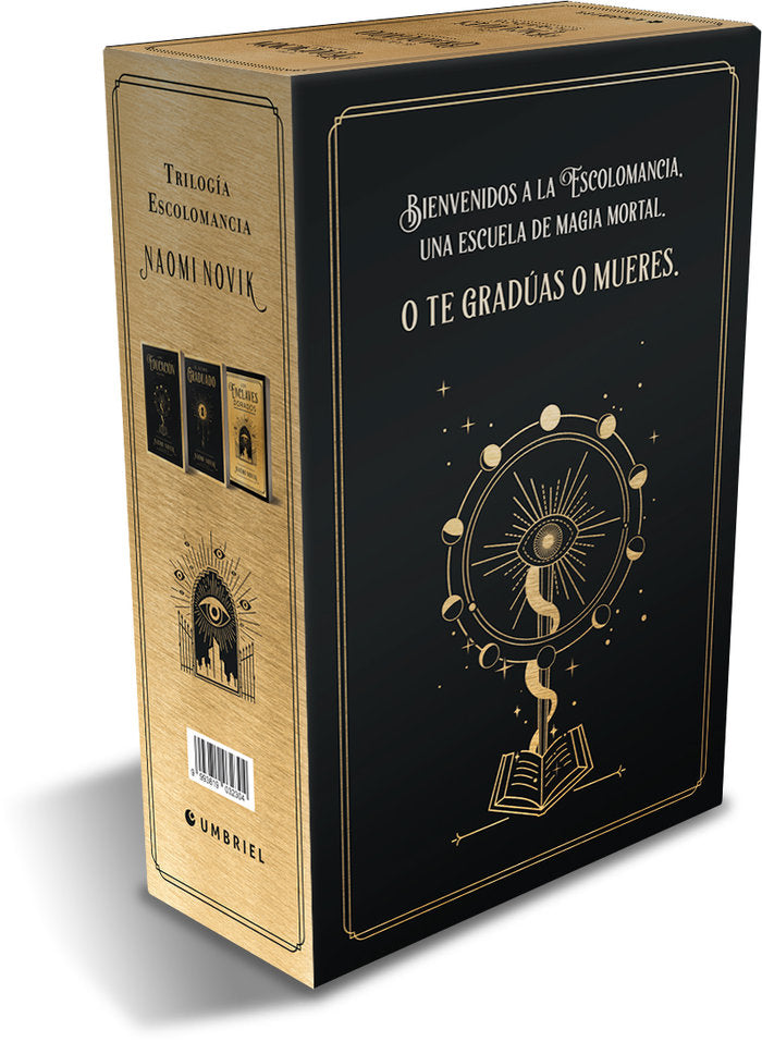 ESTUCHE TRILOGIA DE LA ESCOLOMANCIA, de NOVIK, NAOMI | portada del libro