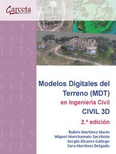 Modelos digitales del terreno en ingenieria civil, de MARTINEZ MARIN,RUBEN | portada del libro