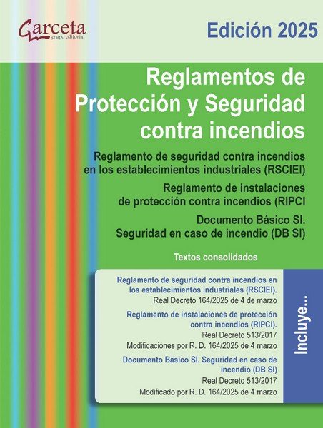 REGLAMENTOS DE PROTECCION Y SEGURIDAD CONTRA INCENDIOS | portada del libro