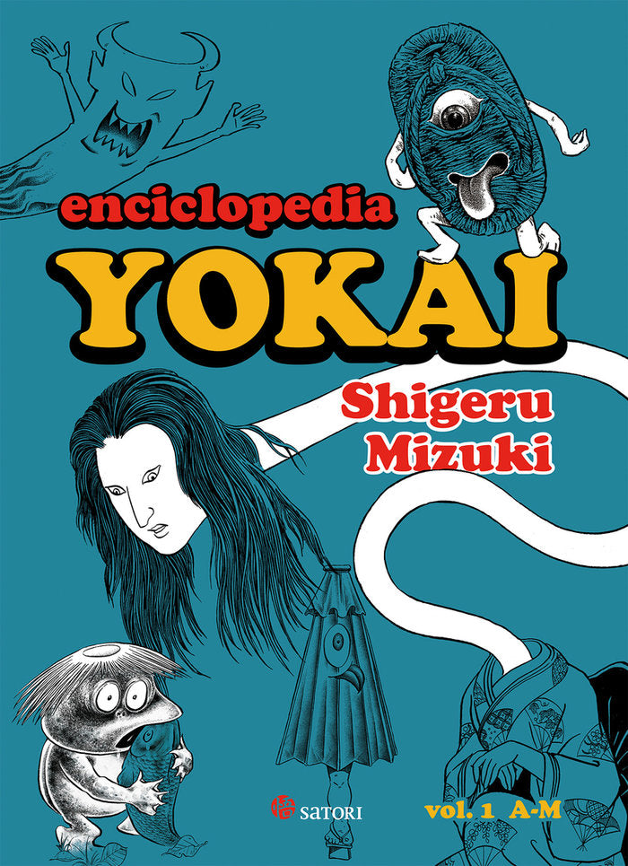 ENCICLOPEDIA YOKAI 1 (NE), de MIZUKI, SHIGERU | portada del libro