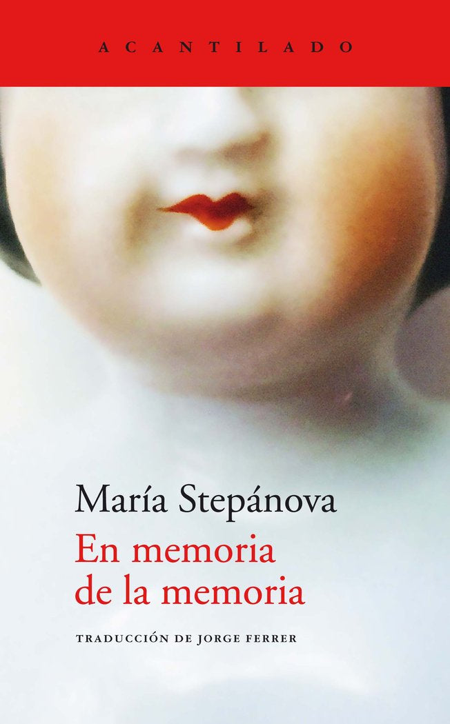 EN MEMORIA DE LA MEMORIA, de STEPANOVA, MARIA | portada del libro