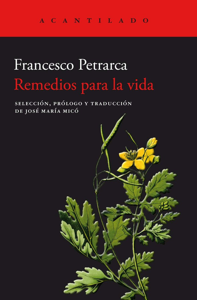 REMEDIOS PARA LA VIDA, de PETRARCA, FRANCESCO | portada del libro