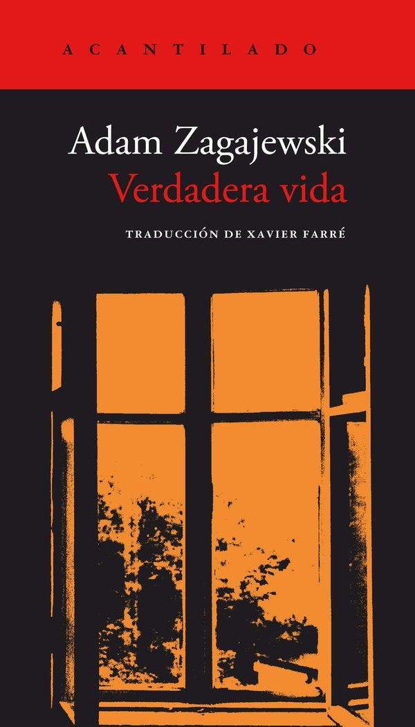 Verdadera vida, de ADAM ZAGAJEWSKI | portada del libro