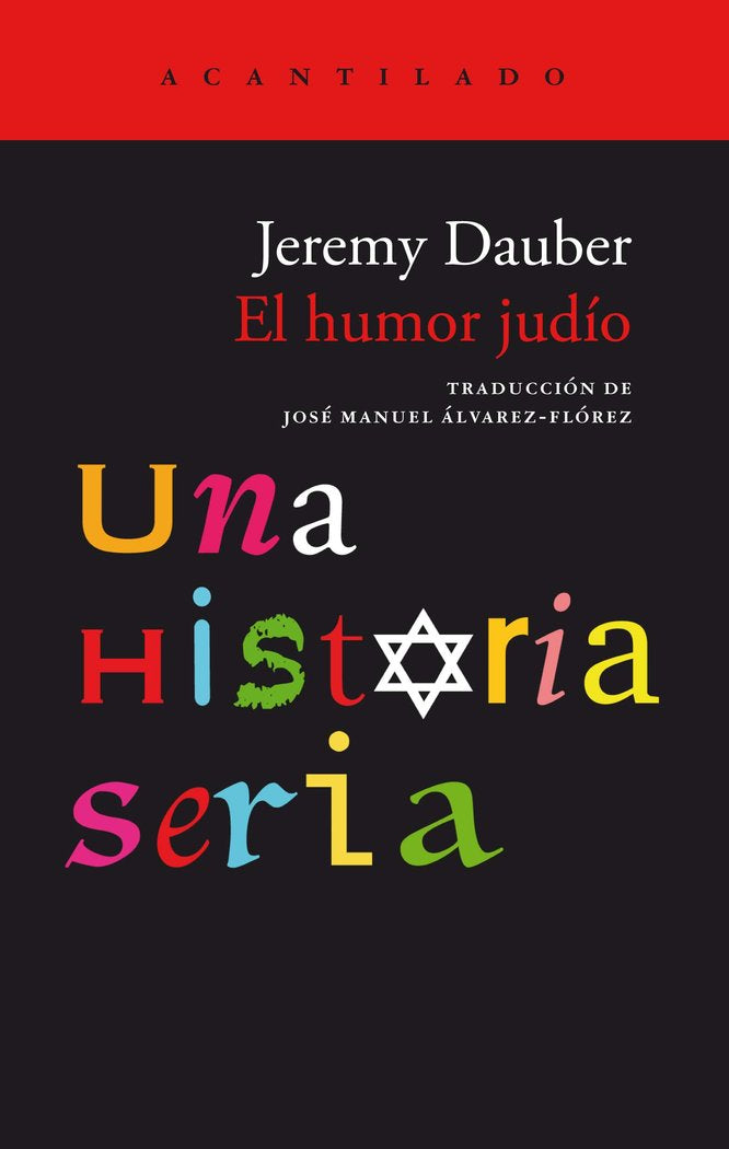 El humor judio, de Jeremy Dauber | portada del libro