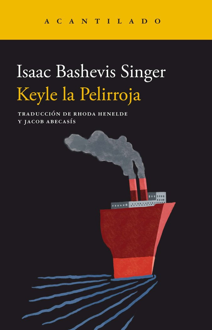 KEYLE LA PELIRROJA, de ISAAC BASHEVIS SINGER | portada del libro